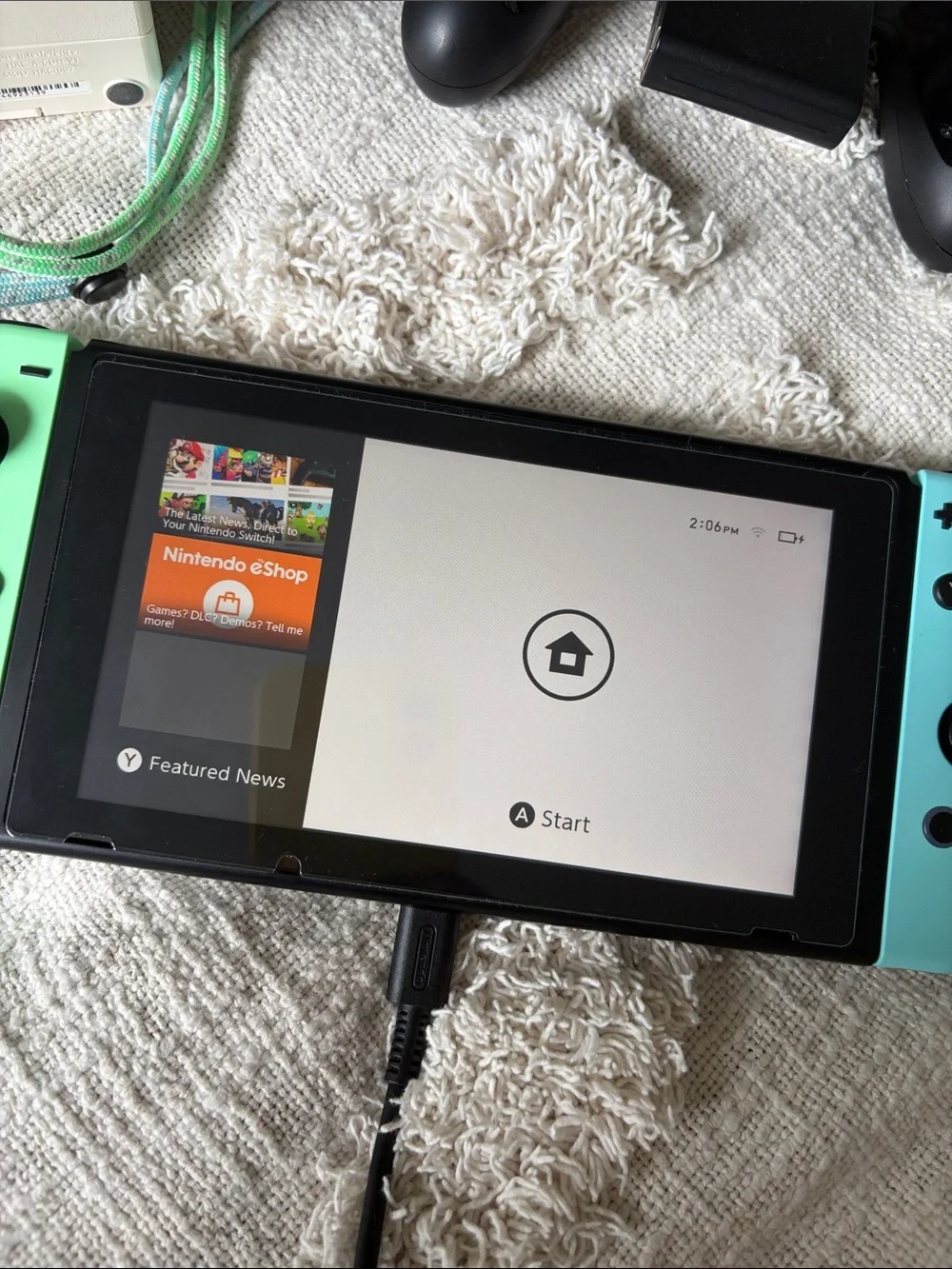 Nintendo Switch Console - Animal Crossing: New Horizons Special Edition